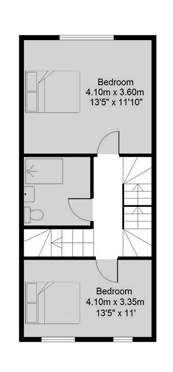 walton plot 1 and 5 first floor